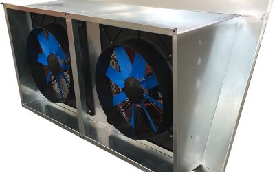 ventilatore assiale per capannone industriale con copertura o lucernario a shed - sheds