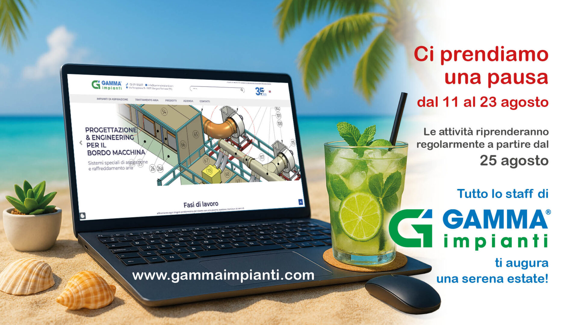 Chiusura estiva 2025