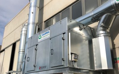 impianto aspirazione filtro camino ventilatore