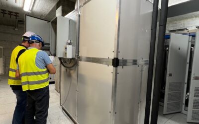 impianto condizionamento industriale per cabina elettrica