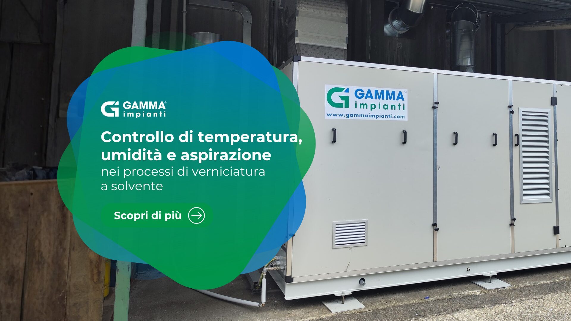 Controllo di temperatura, umidità e aspirazione nei processi di verniciatura a solvente