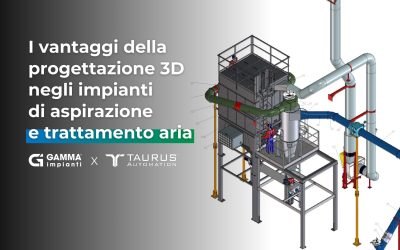 I vantaggi della progettazione 3D negli impianti di aspirazione e trattamento aria