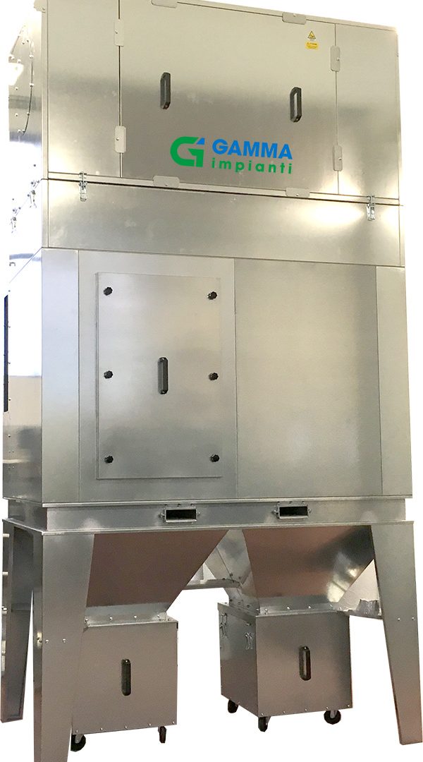 Cartridge filters for fumes and dust, excellent results in little occupied space